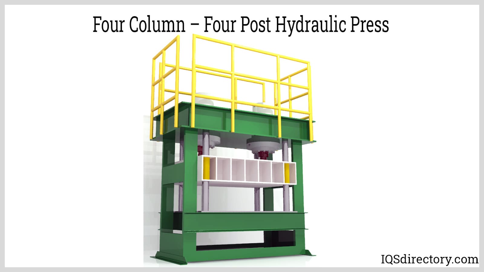 4 column 4 post hydraulic press