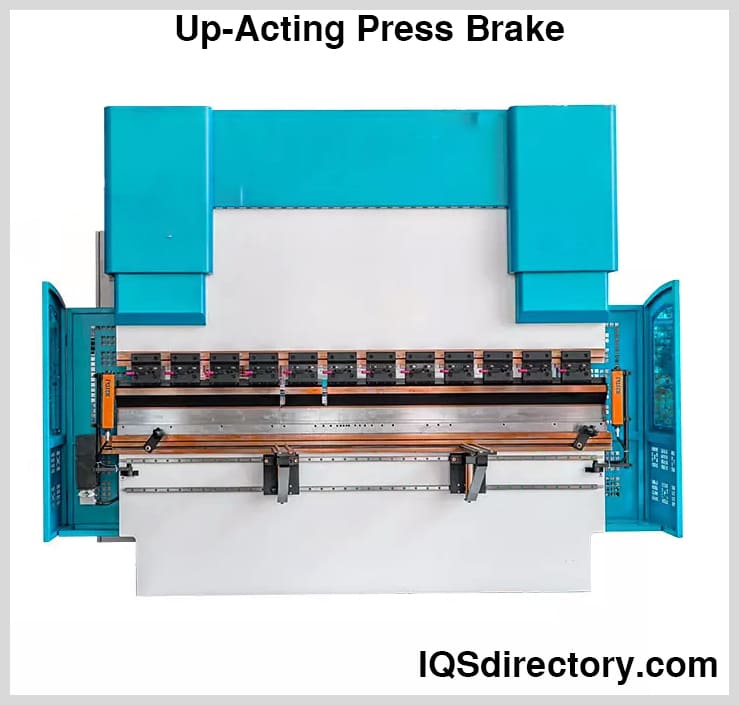 up acting press brake
