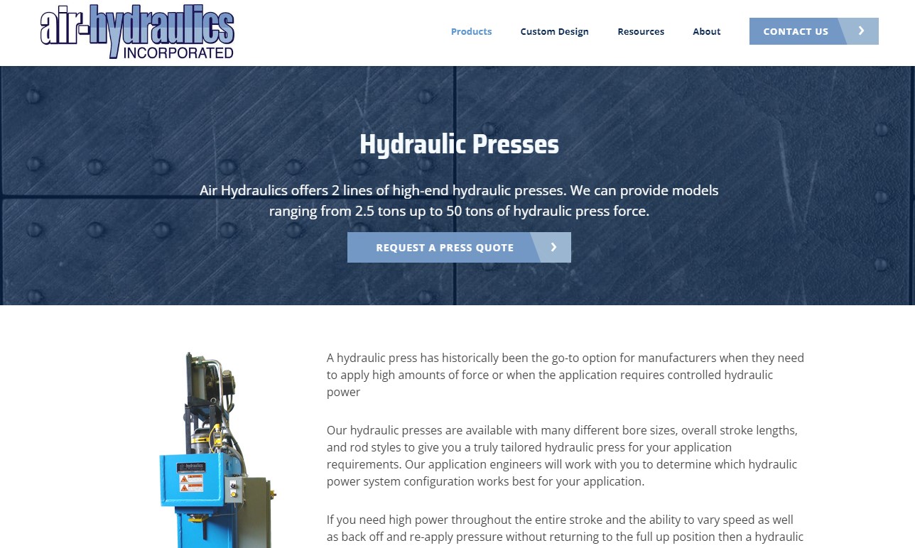 Air-Hydraulics, Inc.