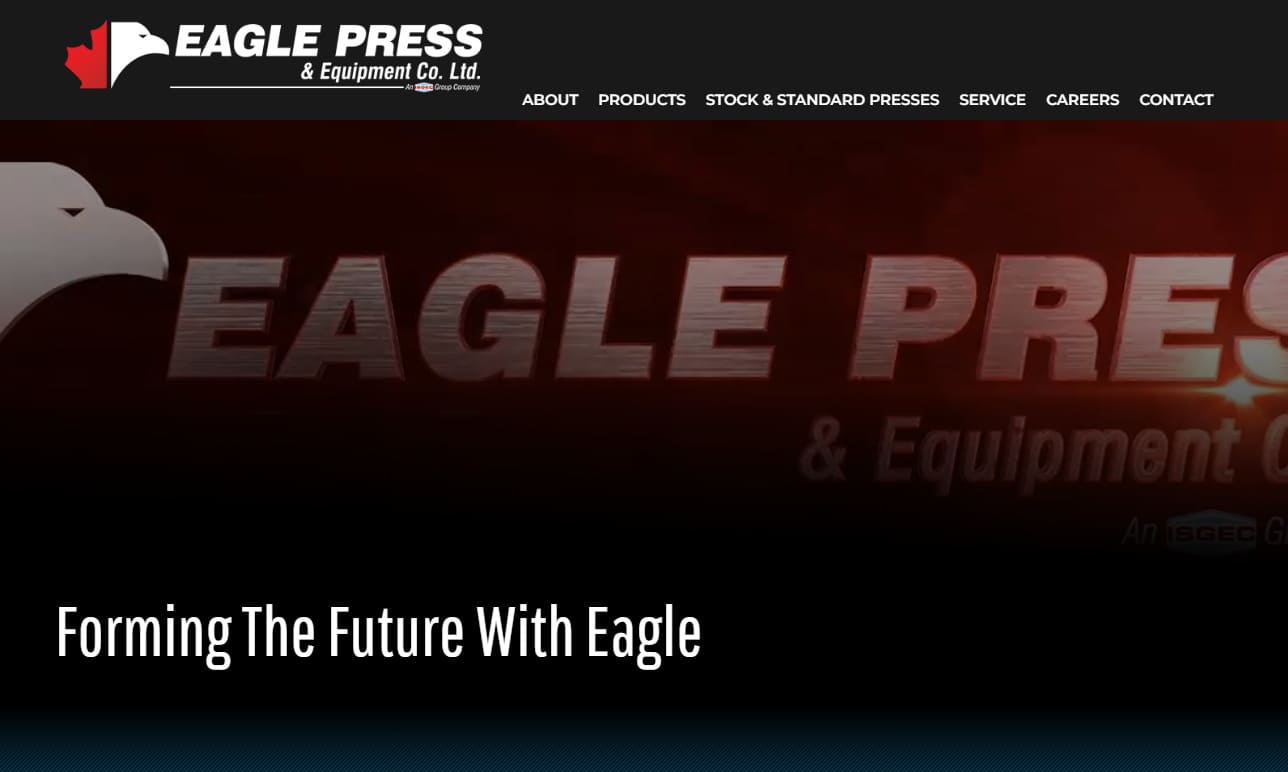 Eagle Press & Equipment Co., Ltd. Eagle Press & Equipment Co., Ltd.